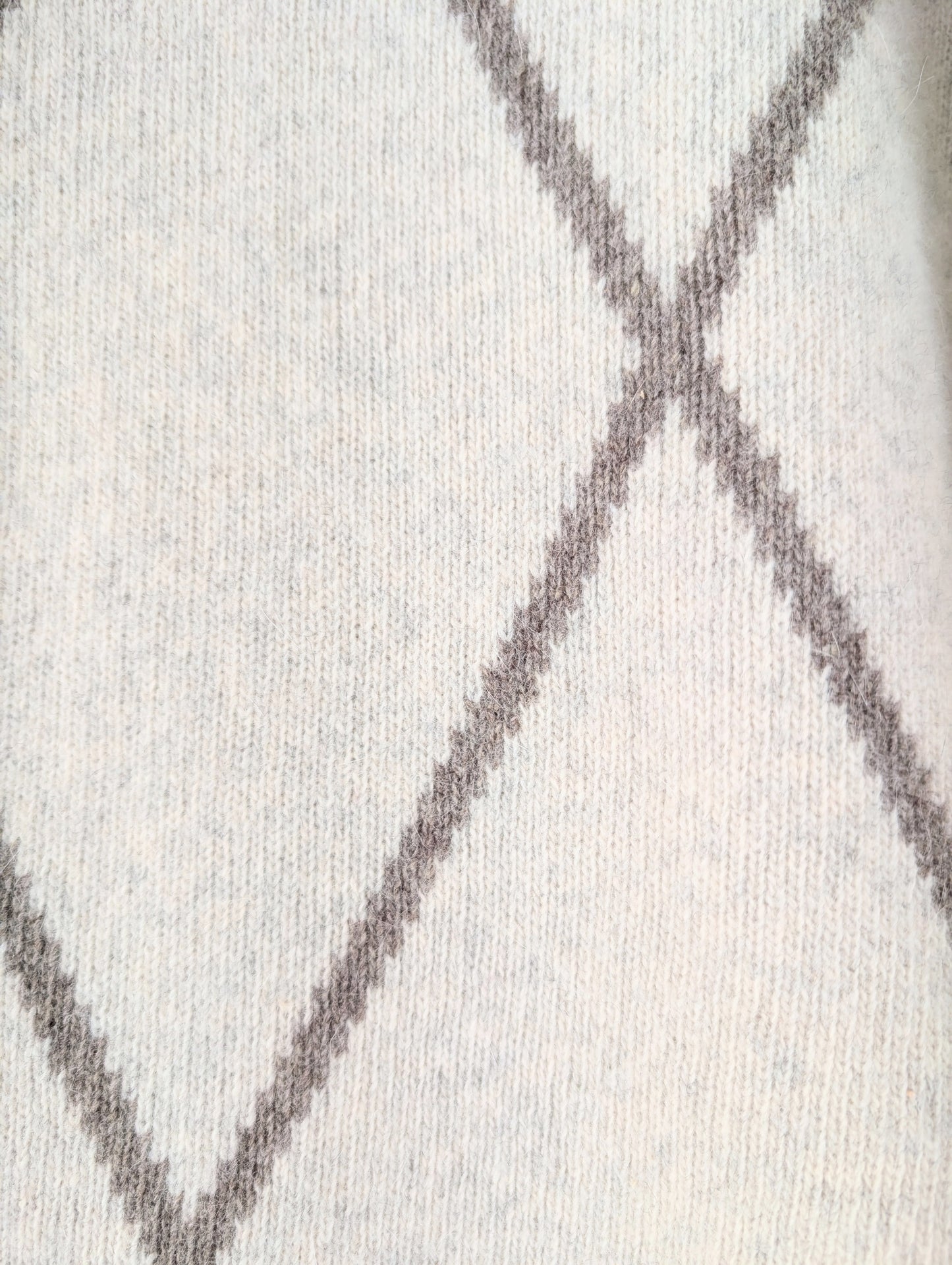 Wool Blend Embroidered Floral Cottagecore Sweater (M)