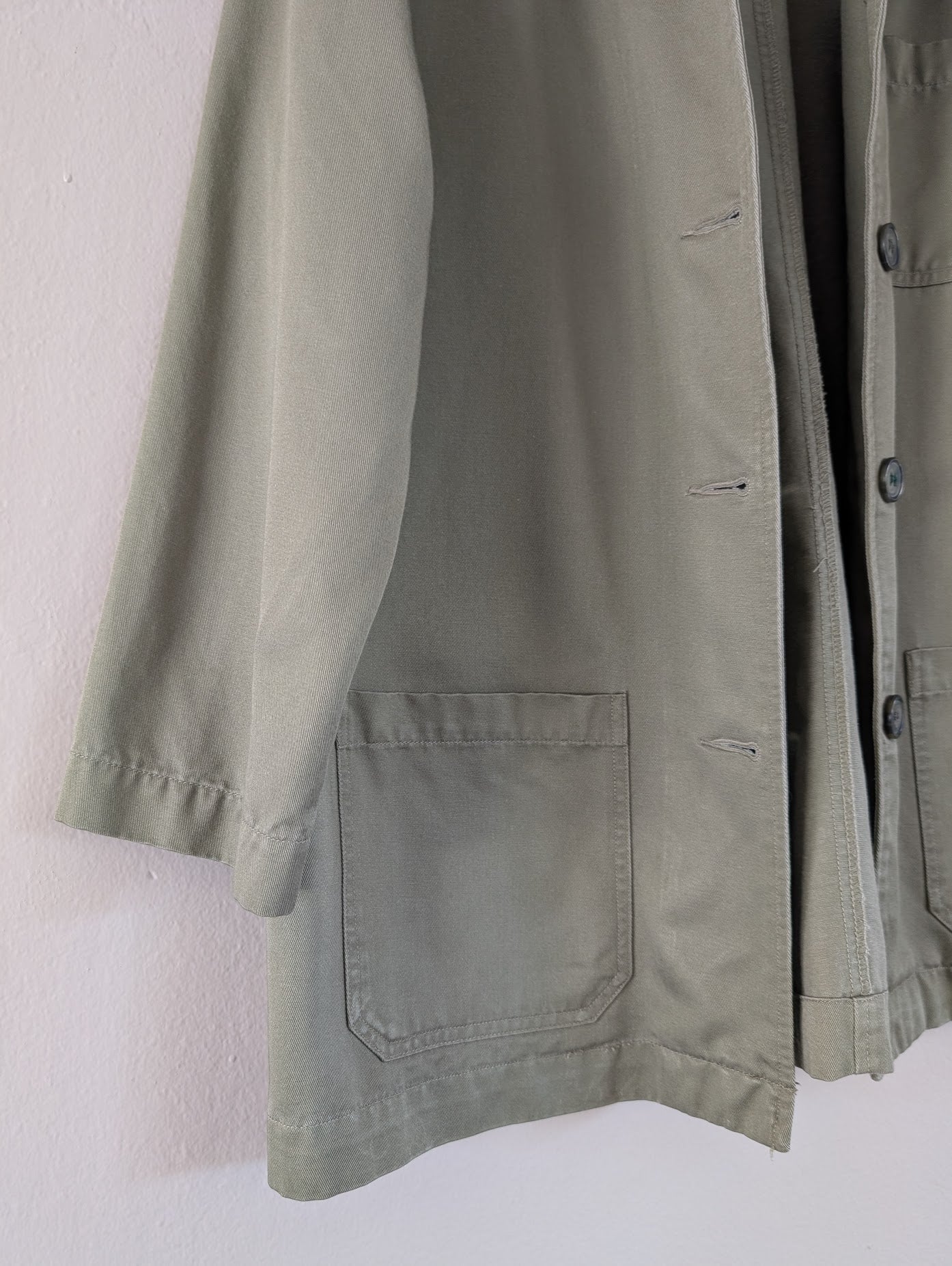 olive green chore jacket