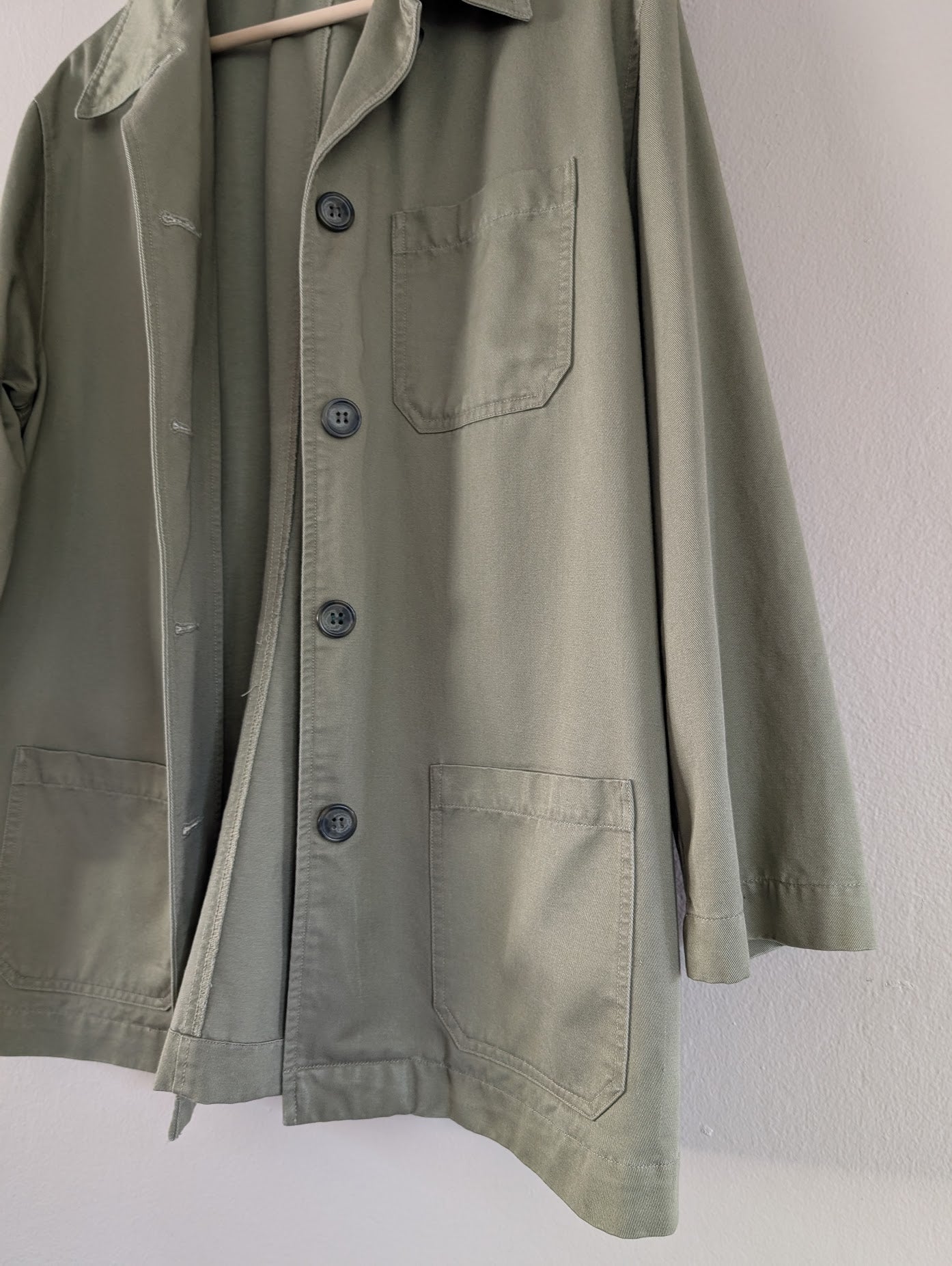 olive green chore jacket