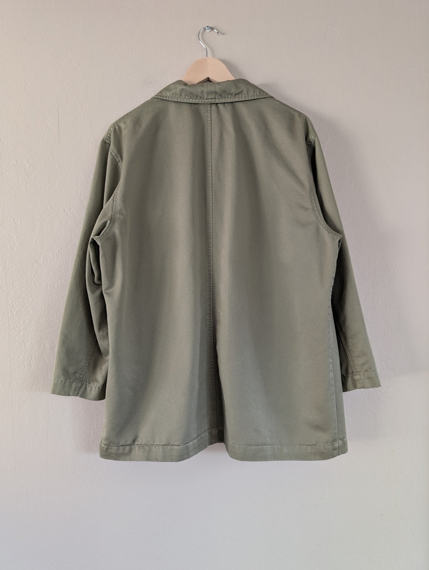 olive green chore jacket