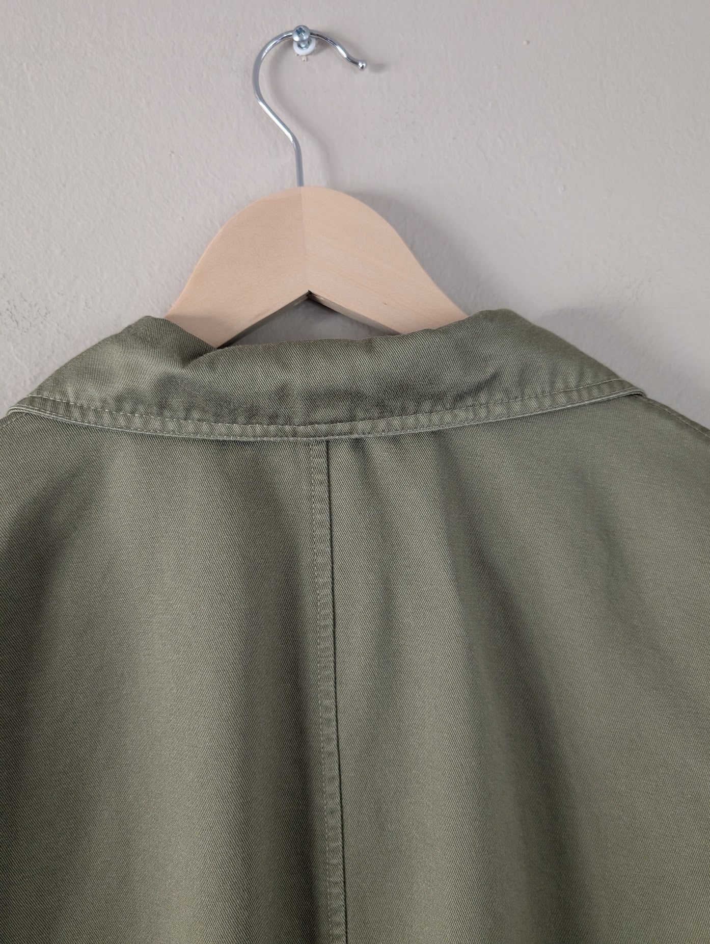 olive green chore jacket