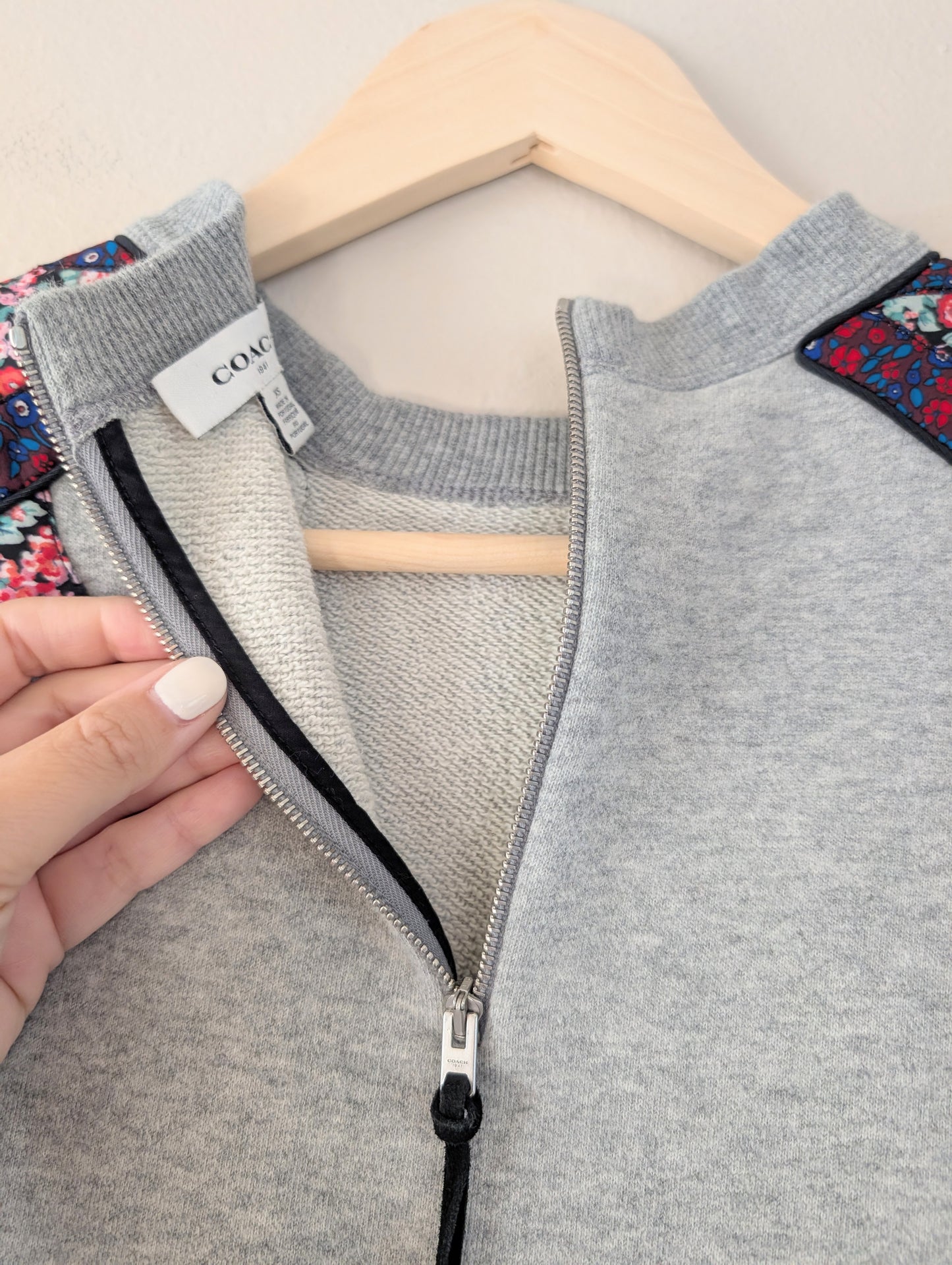 Coach 1941 Western Surf Sweatshirt Gray (XS)