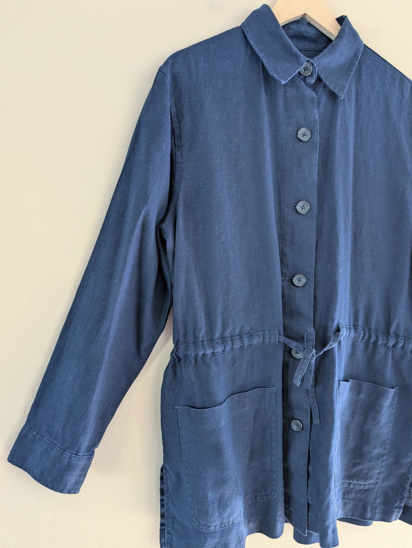 Vintage Linen Chore Jacket (M)
