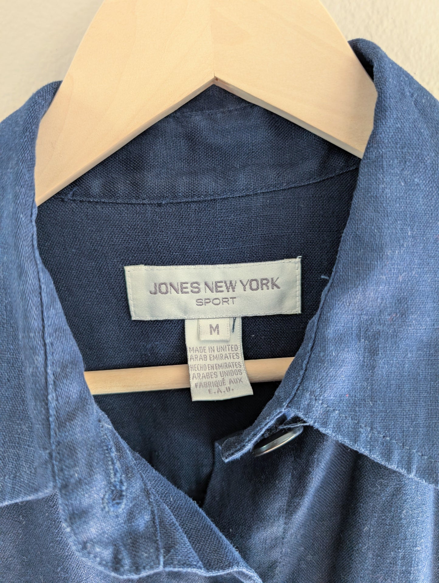Vintage Linen Chore Jacket (M)