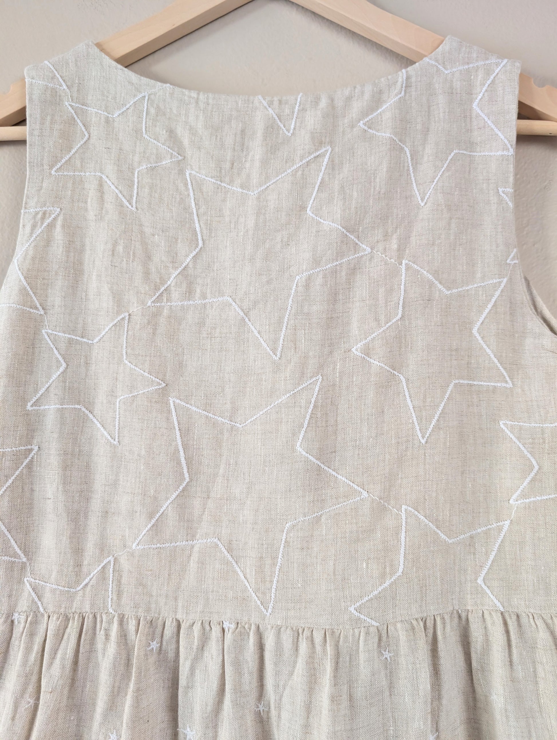 Daniel & Mayer beige linen dress