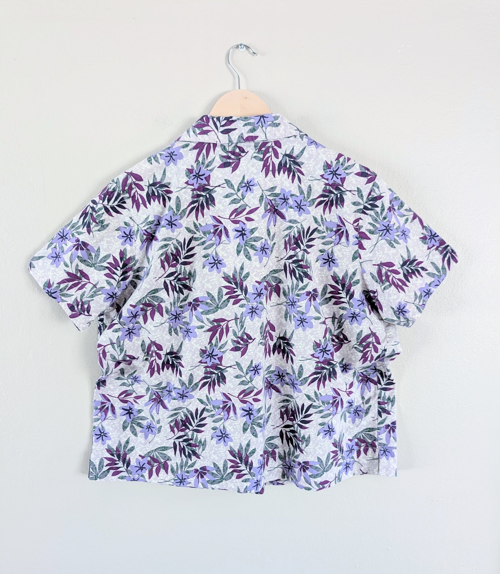 vintage floral hawaiian shirt