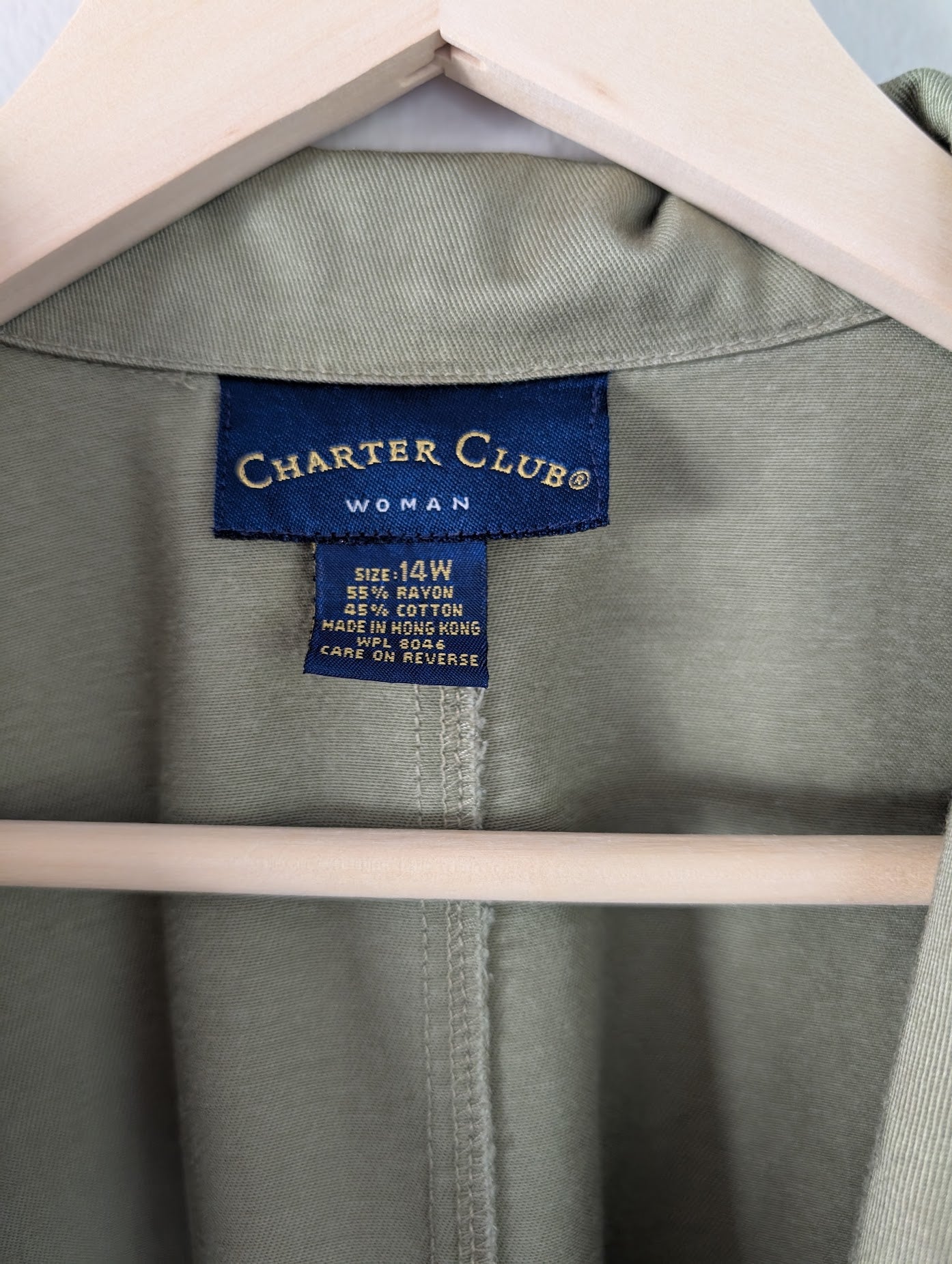 olive green chore jacket