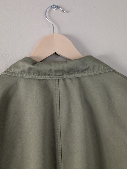 olive green chore jacket