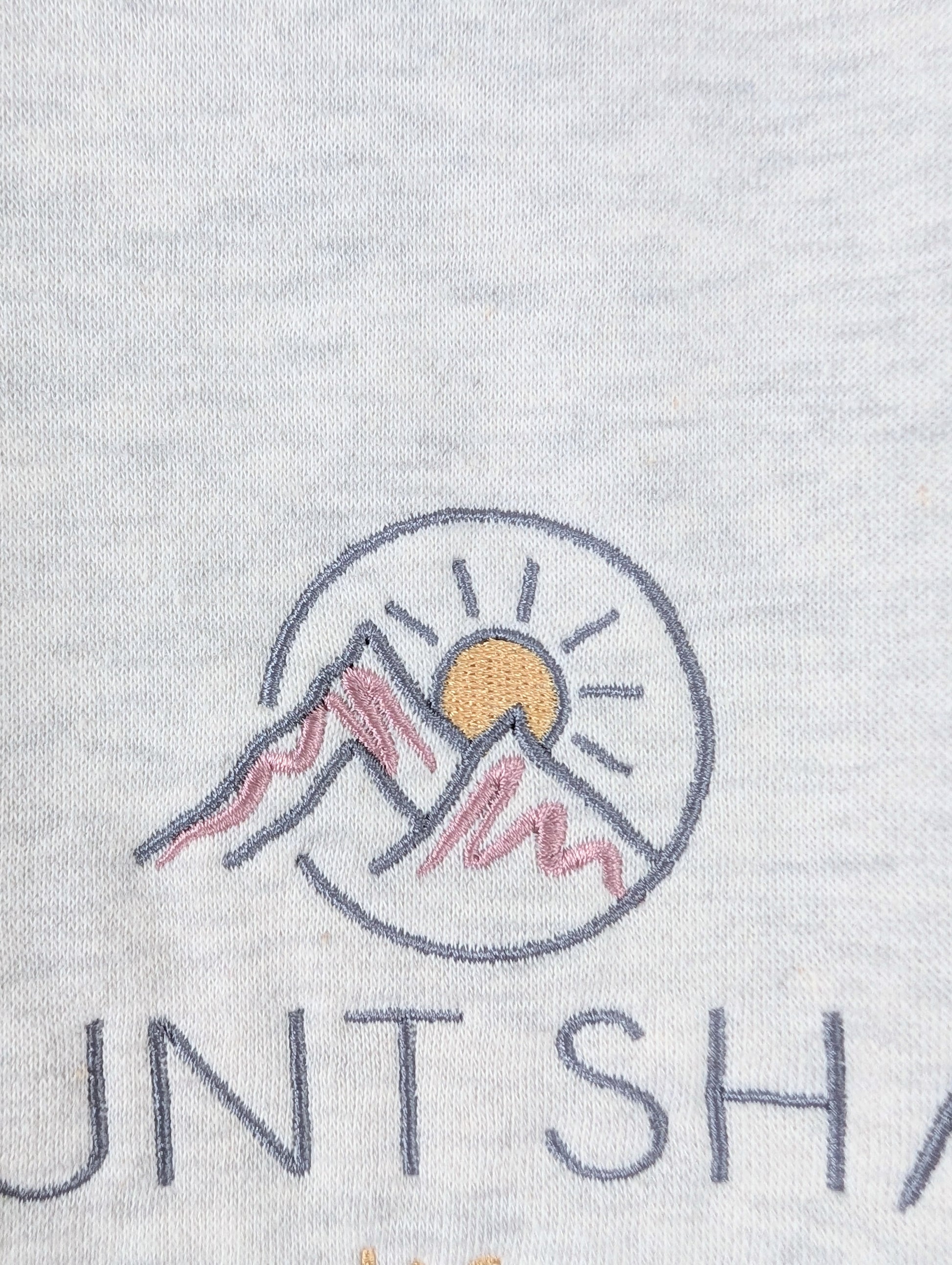 oatmeal mount shasta crewneck sweater