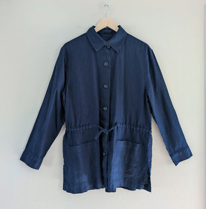 Vintage Linen Chore Jacket (M)