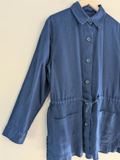 Vintage Linen Chore Jacket (M)