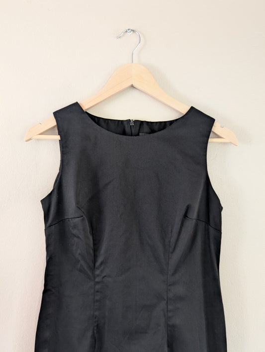 90s Embroidered Poplin Shift Dress (10P)